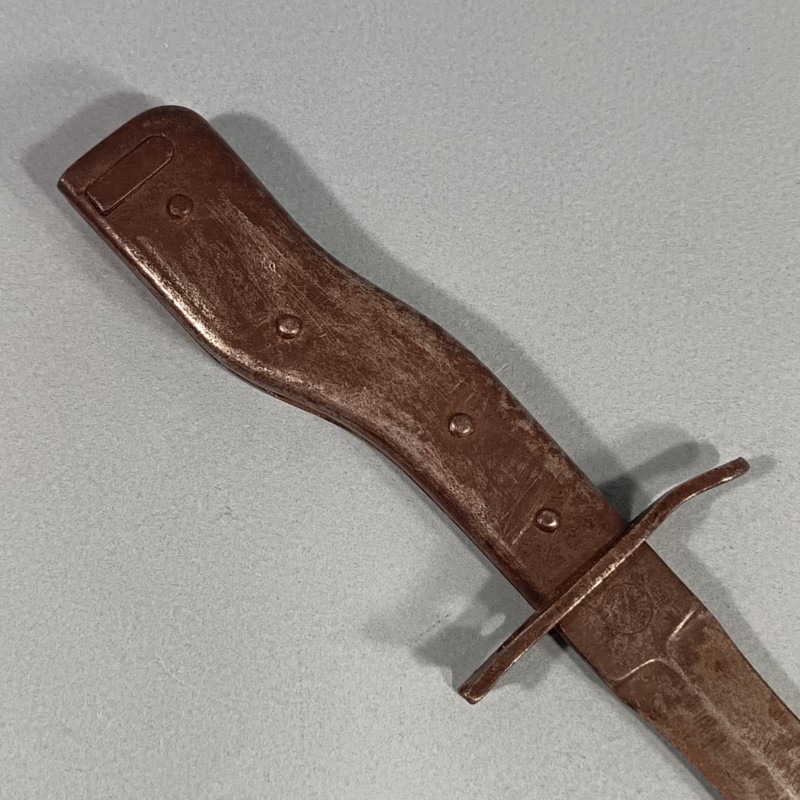BAIONNETTE POIGNARD ALLEMAND ERSATZ FABRICATION DEMAG DRGM CORPS FRANCS NETTOYEURS DE TRANCHEES GUERRE 1914 1918